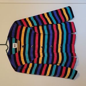 Vintage Striped Blazer